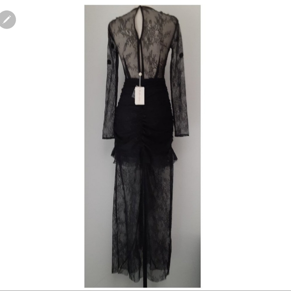 🍋For Love and Lemons Daisy Lace Midi Dress - Picture 10 of 16